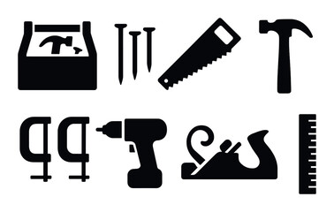 Fototapeta premium Variety of light bulb icons featuring led, incandescent, and energy-saving designs