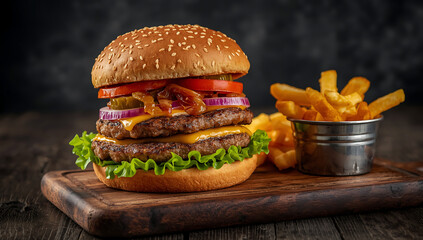 Pulled pork sandwich