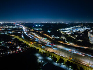 Santa Clarita 5 & 14 Highway Hyperlapse 