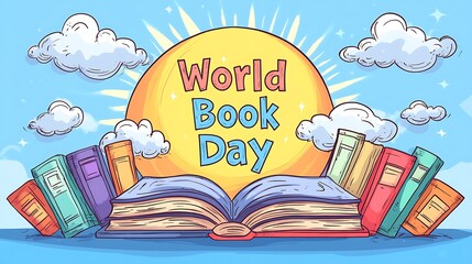 Happy World Book Day, open books