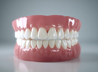 Obraz premium Diseased tooth model