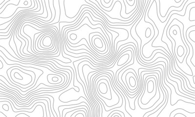 Black and white Topography background. Vector banner. Topography background. Vector geographic contour map. Background of the topographic map. Topographic map lines, contour background.	