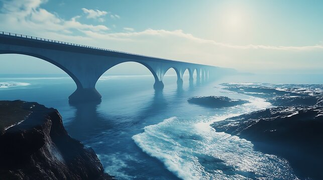 Danyang kunshan grand bridge transportation wonder of world high resolution picture