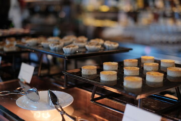 canape, michelin restaurant snack fine dining mixed canape selection platter buffet 
