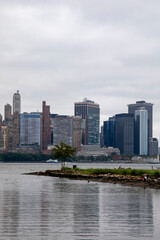 Naklejka premium 미국 여행 이야기