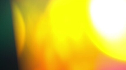 light leak footage bokeh overlay  on yellow background - Powered by Adobe