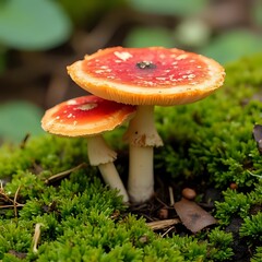 Fototapeta premium mushrooms