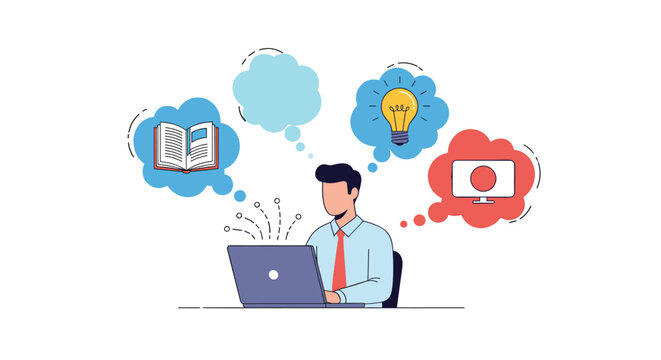 Creative thinking and problem solving from computer innovation and educational resources for business growth opportunities