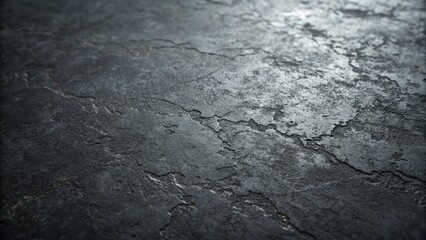 Obraz premium Close up of dark gray slate stone texture background with natural pattern and rough surface for decorative design and construction