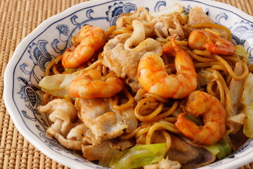 海老焼きそば