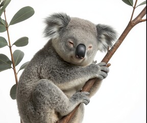 Obraz premium Koala isolated in a studio photo