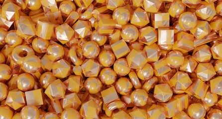 Abstract 3D render of geometric shapes arranged in a minimal artistic structure, suitable for modern backgrounds, branding visuals, digital design projects, and conceptual illustration experiments