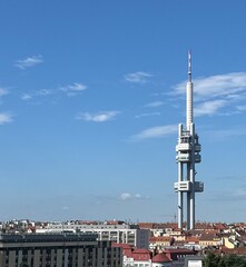 Naklejka premium television tower in prague