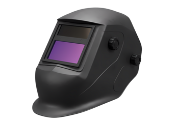 Protective Welding Helmet Industrial Safety Gear isolated on transparent background