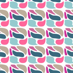 Seamless abstract pattern with colored spots art decor design print for textile paper pack etc 