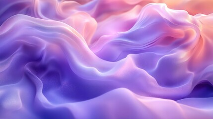 Obraz premium Dark Background with Purple, Lavender & White Glass Gradient, Delicate Grain & Soft Illumination for Elegance, Motion & Dreamy Atmosphere