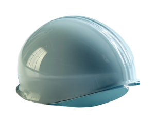 Construction safety gear hard hat overview industrial product isolated on transparent background, png