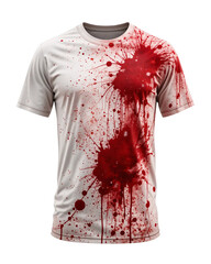 Dirty Stained T Shirt Isolated