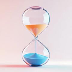 Hourglass with colored sand (1)