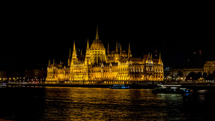 Fototapeta premium Budapest Hungary 18072025 The Huge Parliament