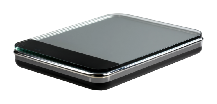 Showcasing latest smartphone design product modern isolated on transparent background, png