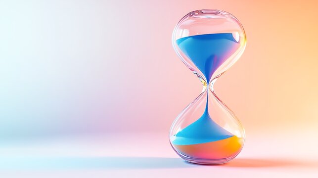 Hourglass with vibrant colors (3)
