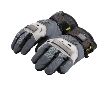 Protective gloves for industrial work workshop product isolated on transparent background, png