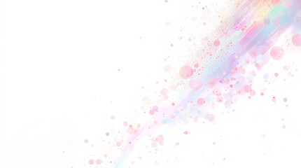 Vibrant neon digital are scattered diag