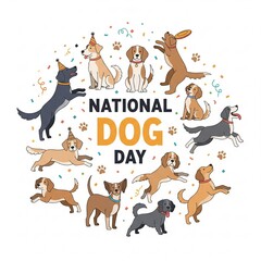 Obraz premium National Dog Day