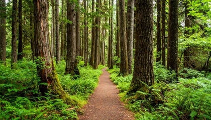 Lush forest path (1)