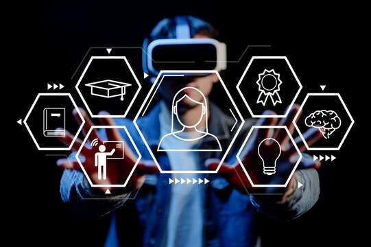 Virtual Reality Experience with Interactive Learning Elements Showcasing Educational Technology, User Engagement, and Innovation in Modern Learning Environments