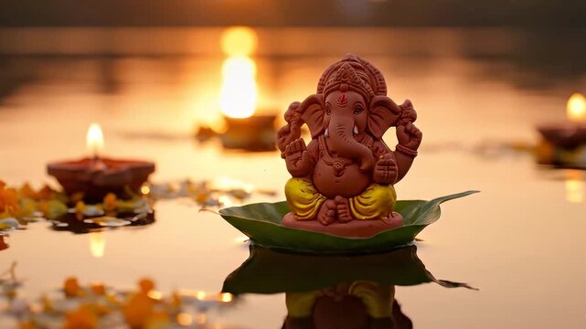 Ganesh chaturthi 2025, Ganesh Visarjan video