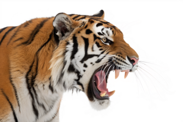 Roaring Tiger A Close-Up Wildlife Photography Masterpiece