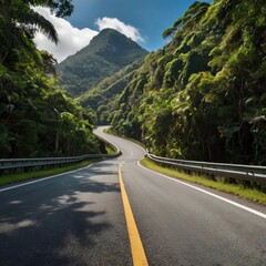 Obraz premium road in mountains