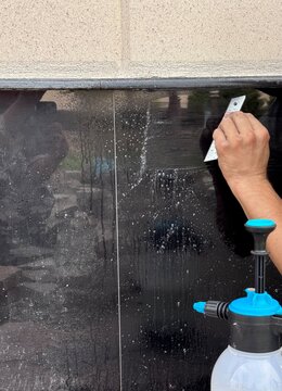 cleaning the whool 