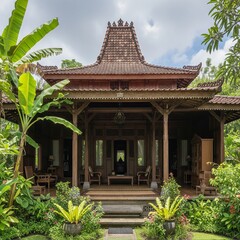 pavilion in the garden