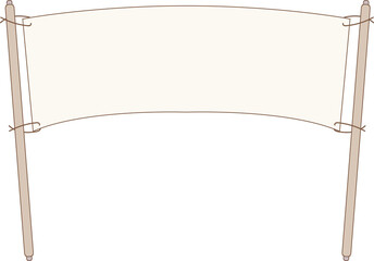 심플 현수막 배너