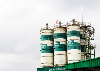industrial storage tanks