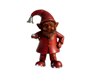 Halloween witch with a pumpkin