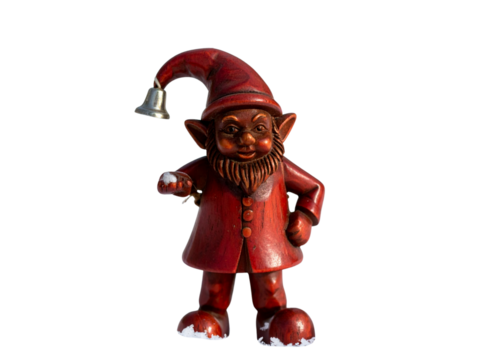 Halloween witch with a pumpkin