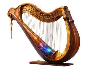 violin isolated on white background