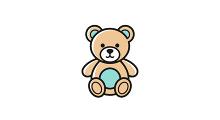 Obraz premium adorable teddy bear illustration highresolution png with transparent background perfect for websites apps and print projects