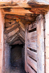 Winery-caves in the village of Torrijo de la Cañada, Calatayud Region, Zaragoza Province, Aragon, Spain, Europe