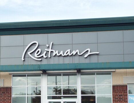 Ottawa, ON, Canada, June 12, 2025: The exterior of a "Reitmans" store at 550 Terminal Ave.
