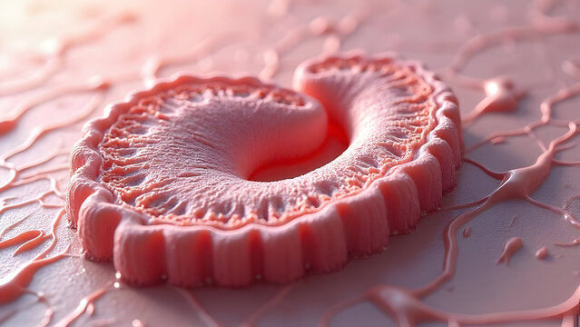 Pancreatic Lobular Architecture Exceptional Detail Rendering