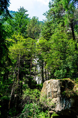 Hiking to the Barbianer Waterfalls in South Tyrol 