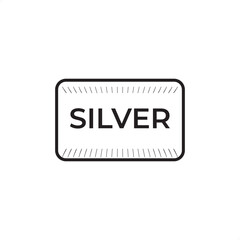 Minimal silver bar icon symbolizing precious metal, savings, wealth, currency, finance, bullion, investment, commodity trading, reserve asset, banking, money market, and economic value.