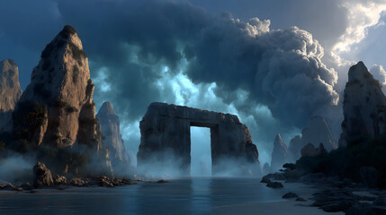 Arthurian Legend・Merlin's Stonehenge Prophecy | Levitating Stones, Kingdom Hologram, Morgana's Poison Mist, Excalibur Crystal Future Map