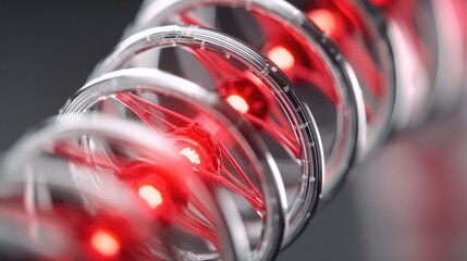 Detailed visualization of dna nanorobot model under focused beam for innovative biomedical applications