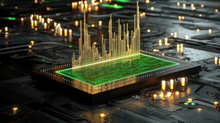 Detailed Conceptual Representation of Digital Data Visualization Theme